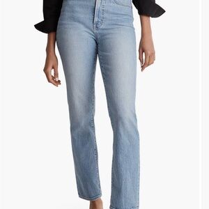 Madewell Prefect Vintage Straight Leg Jean Ferman Wash